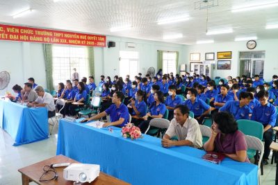 Đại hội Đại biểu Đoàn TNCS Hồ Chí Minh Trường THPT Nguyễn Huệ nhiệm kỳ 2022 – 2023