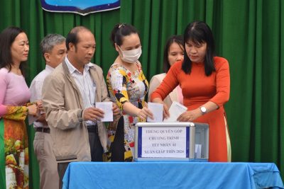 Chương trình quyên góp, ủng hộ “Tết nhân ái” Xuân Giáp thìn 2024