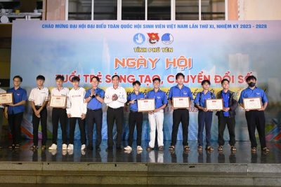 Đoàn trường THPT Nguyễn Huệ đạt thành tích cao tại Ngày hội Tuổi trẻ sáng tạo, chuyển đổi số năm 2023