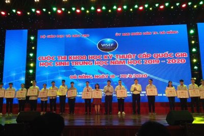 Giải ba cuộc thi Khoa học Kỹ thuật Quốc gia năm 2020.