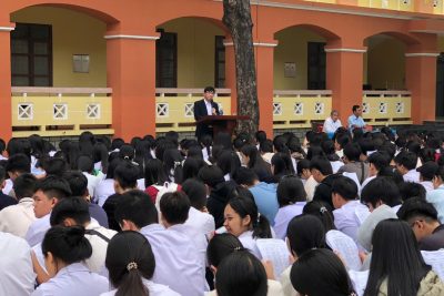 Trường THPT Nguyễn Huệ tổ chức tư vấn phương án xây dựng các môn học lựa chọn và cụm chuyên đề học tập lớp 10 năm học 2026-2027