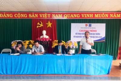 Chương trình đối thoại giữa Đảng uỷ, lãnh đạo nhà trường với đoàn viên, thanh niên năm học 2024 – 2025.