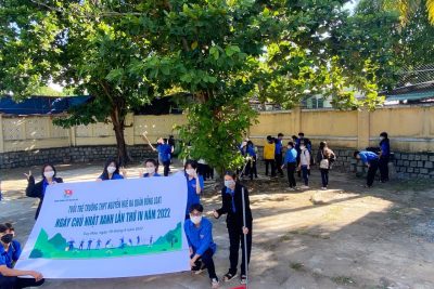 Thực hiện chương trình công tác Đoàn và phong trào thanh niên trường học năm học 2022 – 2023