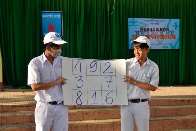 Chương trình ngoại khóa “Toán học và cuộc sống” năm học 2022-2023