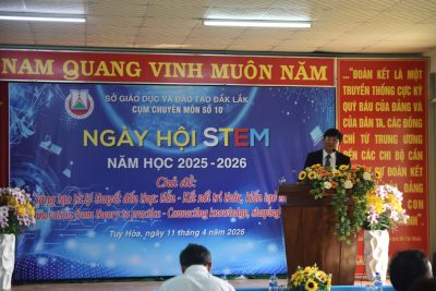 Cụm chuyên môn số 10 tổ chức Ngày hội Stem  Năm học 2025-2026
