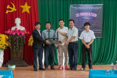 Workshop “3D Innovation” Khơi nguồn đam mê sáng tạo cho học sinh THPT Nguyễn Huệ