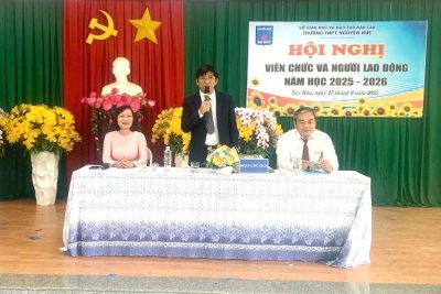 Hội nghị viên chức và người lao động năm học 2025 – 2026.