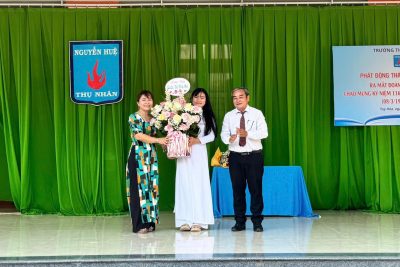 TRƯỜNG THPT NGUYỄN HUỆ TỔ CHỨC LỄ KỶ NIỆM 116 NĂM NGÀY QUỐC TẾ PHỤ NỮ (8/3/1910-8/3/2026) VÀ 1986 NĂM KHỞI NGHĨA HAI BÀ TRƯNG.